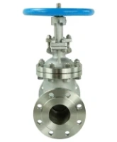 Задвижка клиновая 30нж15нж DN.ru GVWR3131M-2W-F-S Ду80 Ру40 GAIR фланцевая, корпус - нержавеющая сталь 304, материал клина - нержавеющая сталь 304, уплотнение - металл, со штурвалом