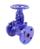 Клапан запорный сальниковый DN.ru VSO1121M-F-S Ду32 Ру16, фланцевый, корпус - чугун GG25, уплотнение - металл, управление - штурвал