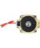 Клапан электромагнитный DN.ru VS100-ET-NC-220VAC 1 1/4″ Ду32 Ру10, соленоидный двухходовой, корпус - латунь, уплотнение - EPDM, резьбовой, нормально-закрытый, прямого действия, катушка - 220В