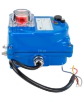 Электропривод четвертьоборотный DN.ru QT-N-003EM-O1-12VDC-У1 blue 12В