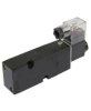 Пневмораспределитель DN.ru 4M310-08 AC220V 1/4″ моностабильный, пятиканальный, для четвертьоборотных пневмоприводов (на корпус)