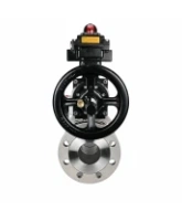 Кран шаровой DN.ru BV3131P(3pc)-FP-F-ISO-H Ду100 Ру16 полнопроходной, фланцевый, корпус - нержавеющая сталь 304, PTFE, 22х22, WDVF, с пневмоприводом PA-DA-105-1, пневмораспределителем 4M320-08 AC220V и БКВ APL-410N EX