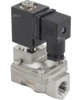 Клапан электромагнитный DN.ru VS431-NT-NC-24VDC 3/8″ Ду10 Ру16, соленоидный двухходовой, корпус - нержавеющая сталь 304, уплотнение - NBR, резьбовой, нормально-закрытый, пилотный, катушка - 24В