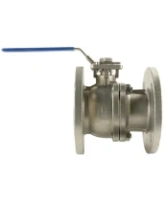 Кран шаровой DN.ru BV3232P(2pc)-FP-F-ISO-H Ду50 Ру16, корпус - нержавеющая сталь 316, уплотнение - PTFE, полнопроходной фланцевый с ISO-фланцем и рукояткой, 14х14, F05/F07, крутящий момент 50