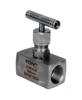 Клапан игольчатый DN.ru VN3131M-T-Ht 1 1/4″ Ду32 Ру400 резьбовой, корпус - нержавеющая сталь 304, уплотнение - металл, с Т-образной рукояткой